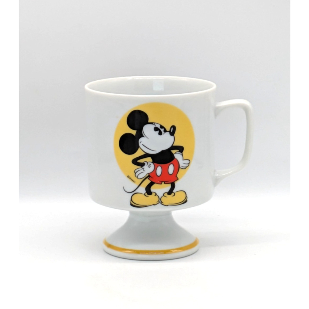 Vintage Mickey Mouse Coffee Cup ~ Pedestal Mug by Walt Disney Productions